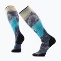 Slidinėjimo kojinės Smartwool Ski Targeted Cushion Winter Phase Print OTC purple dawn