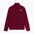 Moteriškas flisinis džemperis The North Face Glacier Fleece 1/4 Zip burgundy crush 4