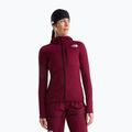 Moteriškas žygio džemperis The North Face Summit Futurefleece Full Zip Hoodie burgundy crush