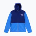 Vaikiškas flisinis džemperis The North Face Teen Glacier Full Zip Hoodie bold blue/activ blue 5