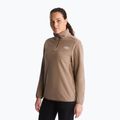 Moteriškas flisinis džemperis The North Face Glacier Fleece 1/4 Zip garnet