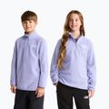 Vaikiškas flisinis džemperis The North Face Teen Glacier 1/4 Zip pale plum