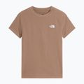 Moteriški marškinėliai The North Face Evolution Simple Dome Slim SS garnet 4