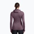 Moteriškas žygio džemperis Icebreaker Merino 200 Realfleece Descender Half Zip Hoodie grey plum 3