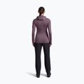 Moteriškas žygio džemperis Icebreaker Merino 200 Realfleece Descender Half Zip Hoodie grey plum 5
