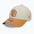 Kepuraitė su snapeliu New Era WS Patch 9Forty San Diego Padres light beige 2