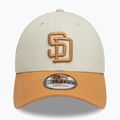 Kepuraitė su snapeliu New Era WS Patch 9Forty San Diego Padres light beige 3