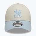 Kepuraitė su snapeliu New Era WS Patch 9Forty New York Yankees light beige 2