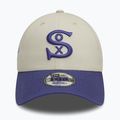 Kepuraitė su snapeliu New Era WS Patch 9Forty Chicago White Sox light beige 3