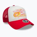 Kepuraitė su snapeliu New Era Foam Trucker bright pink