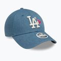 Moteriška kepuraitė su snapeliu New Era Denim Icon 9Forty Los Angeles Dodgers navy