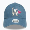 Moteriška kepuraitė su snapeliu New Era Denim Icon 9Forty Los Angeles Dodgers navy 2