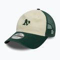 Kepuraitė su snapeliu New Era 9Twenty Trucker Oakland Athletics light beige 2