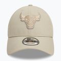 Kepuraitė su snapeliu New Era Team Outline 9Forty Bulls light beige 2