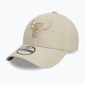 Kepuraitė su snapeliu New Era Team Outline 9Forty Bulls light beige 3
