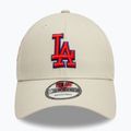 Kepuraitė su snapeliu New Era Side Patch 9Forty Los Angeles Dodgers light beige 2