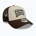 Kepuraitė su snapeliu New Era NE Motorsport Trucker light beige