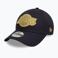 Kepuraitė su snapeliu New Era Metallic 9Forty Los Angeles Lakers navy 3