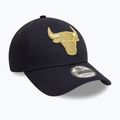 Kepuraitė su snapeliu New Era Metallic 9Forty Bulls navy