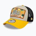 Kepuraitė su snapeliu New Era Licence Plate Los Angeles Trucker light beige 2
