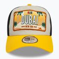 Kepuraitė su snapeliu New Era Licence Plate Los Angeles Trucker light beige 3