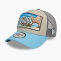 Kepuraitė su snapeliu New Era Licence Plate Los Angeles Trucker light beige 3