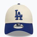 Kepuraitė su snapeliu New Era Colourblock 9Forty Los Angeles Dodgers light beige 2