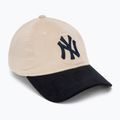 Kepuraitė su snapeliu New Era Block Cord 9Twenty New York Yankees light beige