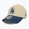 Kepuraitė su snapeliu New Era Block Cord 9Twenty Los Angeles Dodgers light beige 2