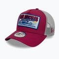 Kepuraitė su snapeliu New Era MLB Patch Trucker Los Angeles Dodgers dark red 3