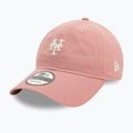 Kepuraitė su snapeliu New Era Mini Washed 9Twenty New York Mets dark pink 2