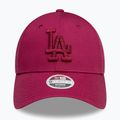 Kepuraitė su snapeliu New Era Metallic Logo 9Forty Los Angeles Dodgers dark red 3