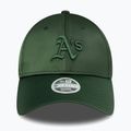 Kepuraitė su snapeliu New Era Satin 9Forty Oakland Atletics dark green 3