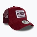 Kepuraitė su snapeliu New Era NE Patch Cord Trucker dark red