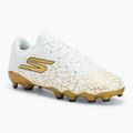 Vaikiški futbolo batai SKECHERS Skx_ 1.5 Td Jr FG white/gold