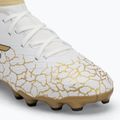 Vaikiški futbolo batai SKECHERS Skx_1.5 High Td Jr FG white/gold 7