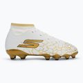 Vaikiški futbolo batai SKECHERS Skx 1.5 Youth High Jr FG white/gold 2