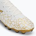 Vaikiški futbolo batai SKECHERS Skx 1.5 Youth High Jr FG white/gold 7