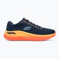 Vyriški batai SKECHERS Arch Fit 2.0 navy leather/multi trim 2