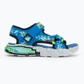 Vaikiškos basutės SKECHERS Mega Splash black/blue/lime 2
