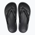 Šlepetės per pirštą Crocs Crocband Flip black/slate grey 3