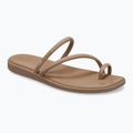 Moteriškos šlepetės Crocs Miami Toe Loop Sandal milk chocolate 8