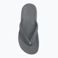 Šlepetės per pirštą Crocs Crocband Flip slate grey/smoke 5
