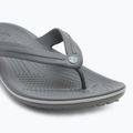 Šlepetės per pirštą Crocs Crocband Flip slate grey/smoke 7