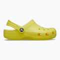 "Crocs Classic Clog" mažylių šlepetės cyber yellow