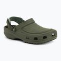 Vyriškos šlepetės Crocs Yukon Vista II LR Clog army green 2