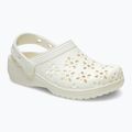 Šlepetės Crocs Classic Floral Cutout Clog chalk