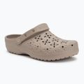 Šlepetės Crocs Classic Floral Cutout Clog taupe