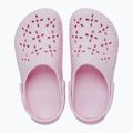 Šlepetės Crocs Classic Floral Cutout Clog pink milk 2