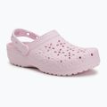 Šlepetės Crocs Classic Floral Cutout Clog pink milk 2